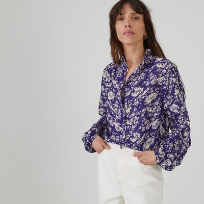 Chemise col victorien, manches longues LA REDOUTE COLLECTIONS