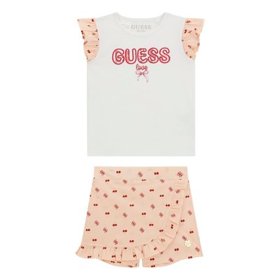 Ensemble T-Shirt Et Jupe-Short GUESS KIDS