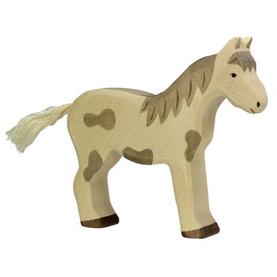 Figurine Cheval debout, tacheté HOLZTIGER