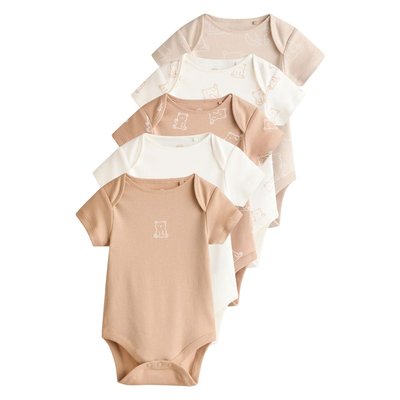 Body ours à manches courtes bébé, lot de 5 NEXT