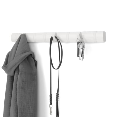 Portemanteau mural bois 8 patères  FLIP UMBRA