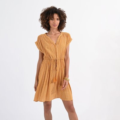 Robe jaune safran La Redoute