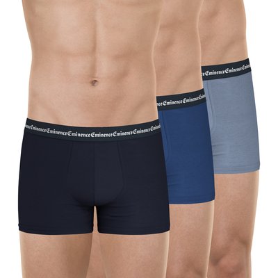 Boxers, lot de 3, EXCLU WEB EMINENCE