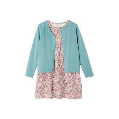 Ensemble robe + cardigan VERTBAUDET