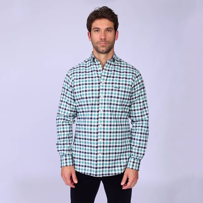 Chemise à carreaux Heland MISE AU GREEN