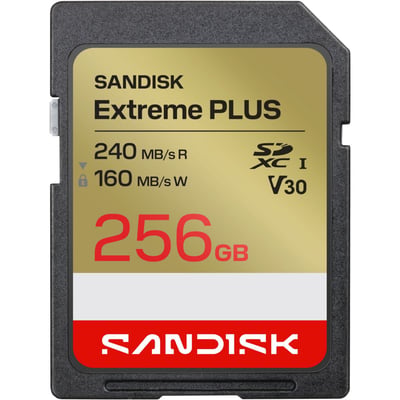 Carte Micro SD Extreme PLUS microSD 256Go UHS-I SANDISK