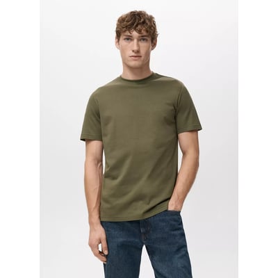 T-shirt slim-fit 100 % coton MANGO MAN