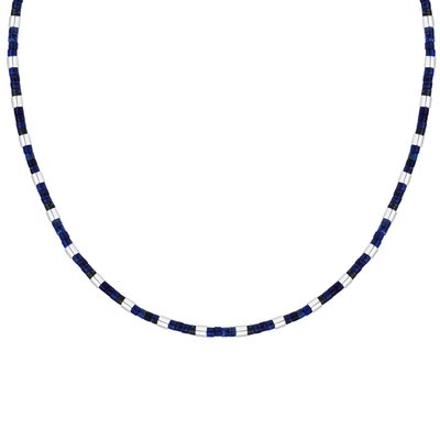 Collier en acier, cristaux, ipg PIETRE MORELLATO
