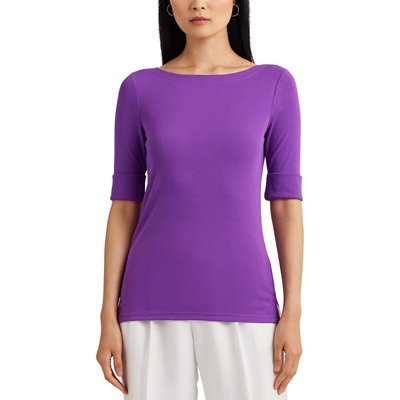 T-shirt col bateau manches courtes JUDY LAUREN RALPH LAUREN