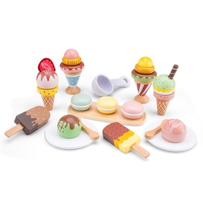Ensemble de glaces en bois 25 pcs NEW CLASSIC TOYS