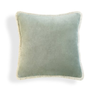 Housse de coussin velours de coton RIVA FEBRONIE