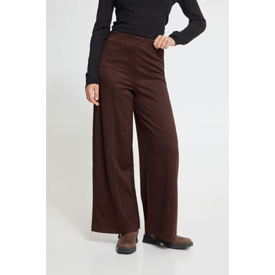 Pantalon à jambes larges, taille haute ICHI