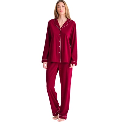 Pyjama pantalon chemise manches longues TARA LISCA
