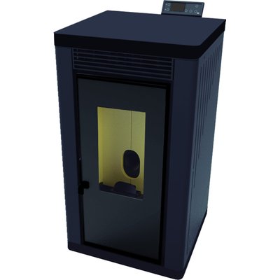 FM Poêle à granulés BP-200K 12kW Noir FM BIOMASA