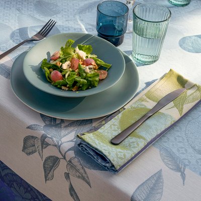 Serviette de table en Coton, ARRIÈRE-PAYS LE JACQUARD FRANCAIS