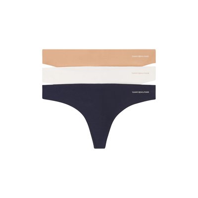 Lot de 3 strings en coton TOMMY HILFIGER