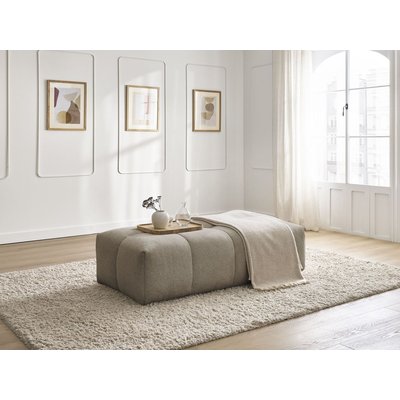 Pouf tissu chiné, EVEREST BOBOCHIC