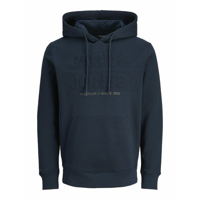 Kapuzensweatshirt mit Prägelogo JACK & JONES