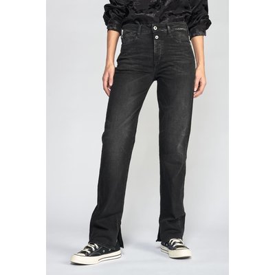 Jeans regular, droit 400/19 mom taille haute, longueur 34 LE TEMPS DES CERISES