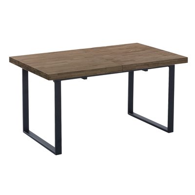 Table repas extensible en bois et acier - MATIKA MATHI DESIGN