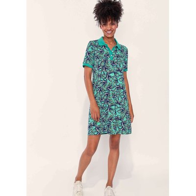 Robe polo imprimée fluide Ecovero ARUNA LA FIANCÉE