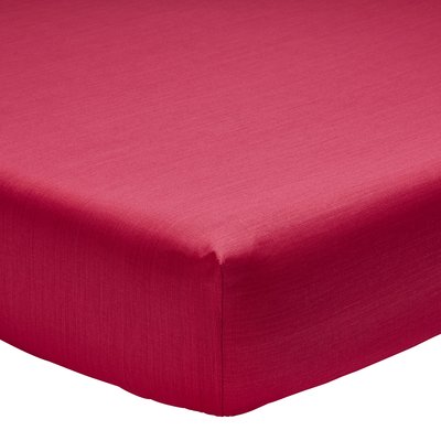 Drap housse fines rayures en bambou, ÉCORCE ORIGIN