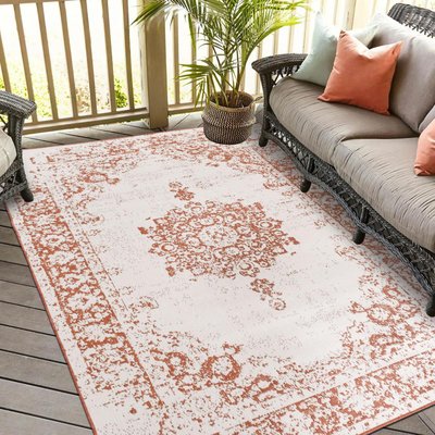 Tapis extérieur, kilim reversible EX1 ORI UN AMOUR DE TAPIS