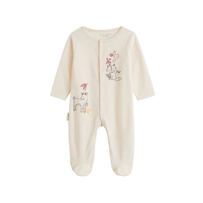 Pyjama bébé en velours Elisa PETIT BEGUIN