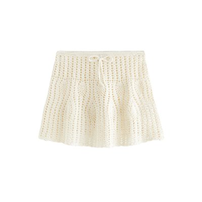 Jupe crochet blanche La Redoute