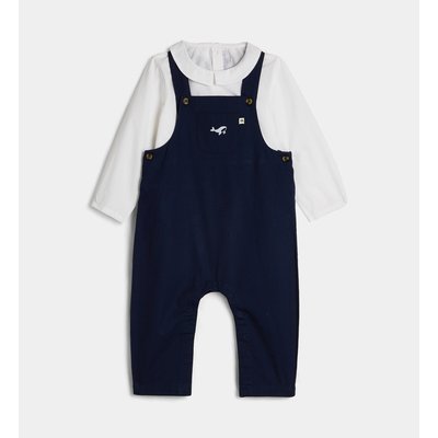 Ensemble Chemise Et Salopette Atan En Coton Bio CADET ROUSSELLE