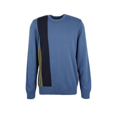 Pull avec coudières en coton et laine BERAC GUY DE BERAC