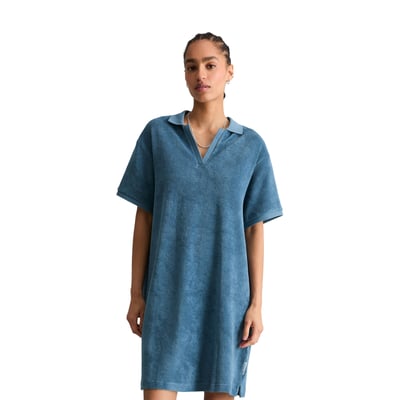 DfC Robe polo en éponge regular en coton organique MARC O’POLO DENIM