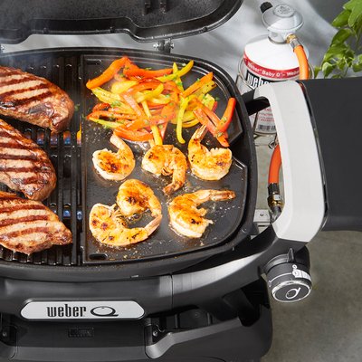 Demi plancha pour barbecue gaz  Série Q 1000N WEBER