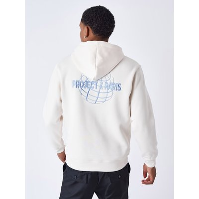 Sweat à Capuche motif mappemonde PROJECT X