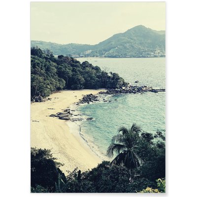 Poster nature Paysage Littoral L'AFFICHERIE