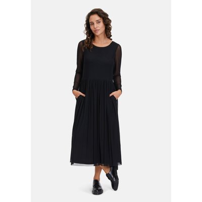 Robe longueur midi unicolore VERA MONT