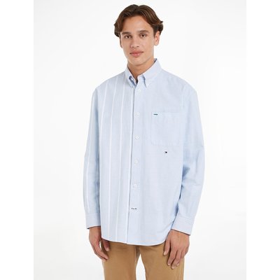 Gestreiftes Hemd, lange Ärmel TOMMY HILFIGER