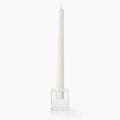 Bougeoir glaçon carré PM, 4,8Xh6CM MONOPRIX