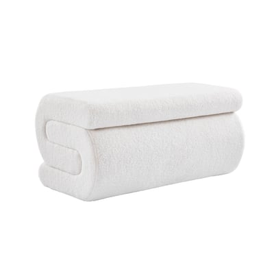 Banc design revêtement bouclette 1-2 places SASHA SWEEEK