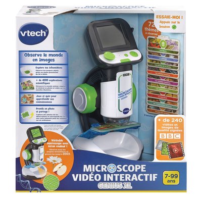 Jeu éducatif Genius XL - Microscope vidéo intéractif VTECH