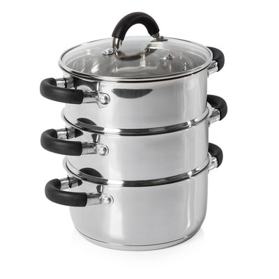 Essentials 3-Tier Steamer in Stainless Steel - T80836 TOWER