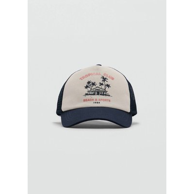 Casquette imprimée résille MANGO KIDS