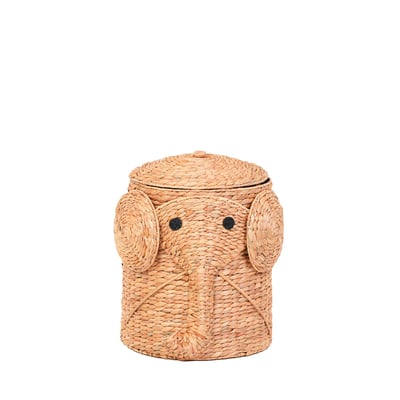 Panier elephant jacinthe d'eau naturel MAISON AUBERTIN