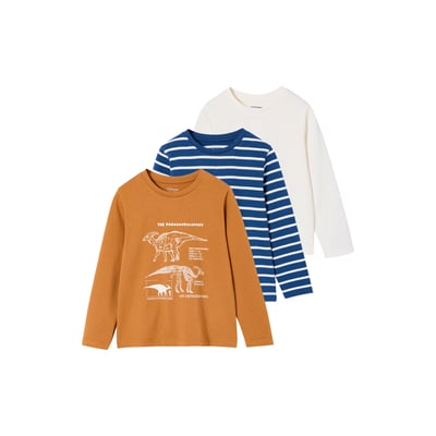 Lot de 3 t-shirts VERTBAUDET