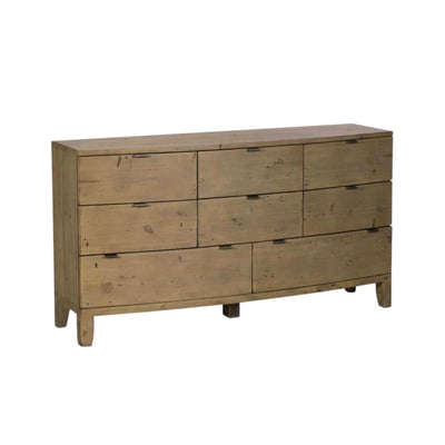 Commode 8 tiroirs en bois recyclé BELFAST PIER IMPORT