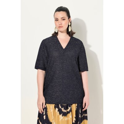 Sweat-shirt à manches courtes et ULLA POPKEN