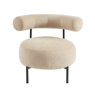 Fauteuil en tissu et acier FAREL SORELH