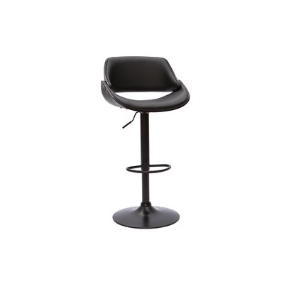 Tabouret de bar design réglable pivotant 360° CLASH MILIBOO