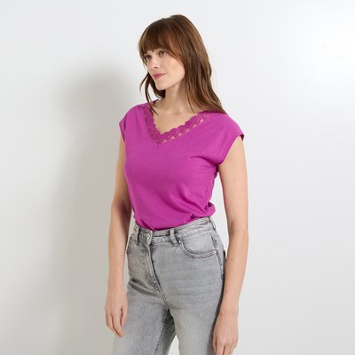 T-shirt col V GRAIN DE MALICE