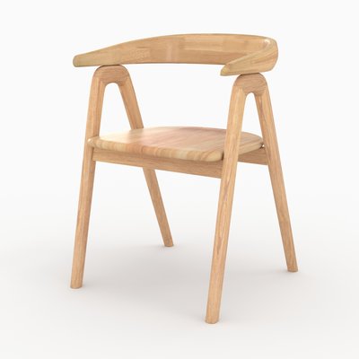 Chaise en bois d'hévéa (à l'unité) - HAWA RENDEZ-VOUS DÉCO